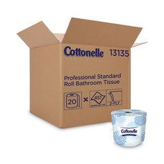 Cottonelle® Two-Ply Bathroom Tissue, Septic Safe, White, 451 Sheets/Roll, 20 Rolls/Carton