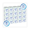 Scott® Essential Standard Roll Bathroom Tissue, Convenience Carton, 2 Ply, White, 550 Sheets/Roll, 20 Rolls/Carton Tissues-Bath Regular Roll - Office Ready