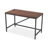 Alera® Industrial Series Table Desk, 47.25" x 23.63" x 29.5", Modern Walnut Desks-Desk Tables - Office Ready