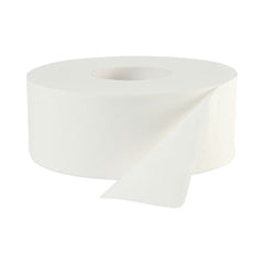 Boardwalk® JRT Jumbo Roll Bathroom Tissue, Jumbo, Septic Safe, 2-Ply, White, 3.5" x 1000 ft, 12 Rolls/Carton