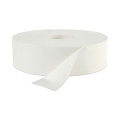 Boardwalk® JRT Jumbo Roll Bathroom Tissue, Jumbo, Septic Safe, 2-Ply, White, 3.5" x 2,000 ft, 12" dia, 6 Rolls/Carton