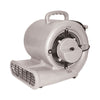 Mercury Air Mover, Three-Speed, 1,500 cfm, Gray, 20 ft Cord Out Draft Carpet/Floor Blowers - Office Ready