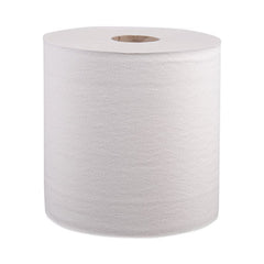 Windsoft® Hardwound Towels, 1-Ply, 8" x 800 ft, White, 6 Rolls/Carton
