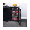 Alera™ 3.4 Cu. Ft. Beverage Cooler, Stainless Steel/Black Refrigerators-Cube - Office Ready