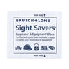 Bausch & Lomb Sight Savers® Respirator and Equipment Wipes, Cloth, 5 x 8, 100/Box Towels & Wipes-Delicate Task Wipe - Office Ready