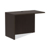 Alera® Valencia™ Series Reversible Return/Bridge Shell, 42w x 23 5/8d x 29 1/2, Espresso Returns-Reversible Return - Office Ready