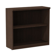 Alera® Valencia™ Series Bookcase, Two-Shelf, 31.75w x 14d x 29.5h, Espresso
