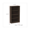 Alera® Valencia™ Series Bookcase, Four-Shelf, 31 3/4w x 14d x 54 7/8h, Espresso Bookcases-Shelf Bookcase - Office Ready