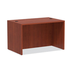 Alera® Valencia™ Series Straight Front Desk Shell, 47.25" x 29.5" x 29.63", Medium Cherry