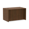 Alera® Valencia™ Series Straight Front Desk Shell, 47.25" x 29.5" x 29.63", Modern Walnut Desks-Desk Shells - Office Ready