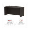 Alera® Valencia™ Series Straight Front Desk Shell, 59.13" x 29.5" x 29.63", Espresso Desks-Desk Shells - Office Ready
