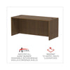 Alera® Valencia™ Series Straight Front Desk Shell, 65" x 29.5" x 29.63", Modern Walnut Desks-Desk Shells - Office Ready