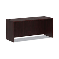 Alera® Valencia™ Series Credenza Shell, 65w x 23.6d x 29.5h, Mahogany Credenzas-Credenza Desk Shell - Office Ready