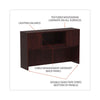 Alera® Valencia™ Series Hutch, 58.88w x 15d x 35.38h, Mahogany Hutches-Office Hutch - Office Ready