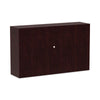 Alera® Valencia™ Series Hutch, 58.88w x 15d x 35.38h, Mahogany Hutches-Office Hutch - Office Ready