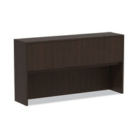 Alera® Valencia™ Series Hutch, 64.75w x 15d x 35.38h, Espresso Hutches-Office Hutch - Office Ready