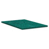 Boardwalk® Heavy-Duty Scour Pad, 6 x 9, Green 15/Carton Scouring Pads/Sticks-Pad - Office Ready