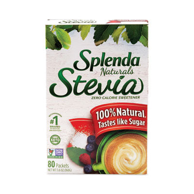 Splenda® No Calorie Sweetener Packets, 2 g, 80 per box Coffee Condiments-Sweetener - Office Ready