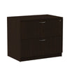 Alera® Valencia™ Series Two-Drawer Lateral File, 2 Legal/Letter-Size File Drawers, Espresso, 34" x 22.75" x 29.5" File Cabinets-Lateral File - Office Ready