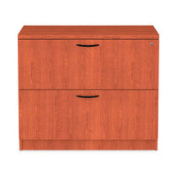 Alera® Valencia™ Series Two-Drawer Lateral File, 2 Legal/Letter-Size File Drawers, Medium Cherry, 34