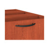 Alera® Valencia™ Series Box/Box/File Full Pedestal File, Left/Right, 3-Drawers: Box/Box/File, Legal/Letter, Cherry, 15.63" x 20.5" x 28.5" File Cabinets-Vertical Pedestal - Office Ready