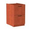 Alera® Valencia™ Series File/File Full Pedestal File, Left/Right, 2 Legal/Letter-Size File Drawers, Medium Cherry, 15.63" x 20.5" x 28.5" File Cabinets-Vertical Pedestal - Office Ready