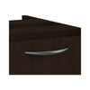 Alera® Valencia™ Series Hanging Box/File Pedestal File, Left/Right, 2-Drawers: Box/File, Legal/Letter, Espresso, 15.63" x 20.5" x 19.25" File Cabinets-Vertical Pedestal - Office Ready
