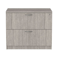 Alera® Valencia™ Series Two-Drawer Lateral File, 2 Legal/Letter-Size File Drawers, Gray, 34