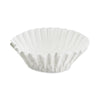 Coffee Pro Basket Style Coffee Filters, 10 to 12 Cup Size, White, 200/Pack Coffee and Tea Filters-Paper Basket - Office Ready