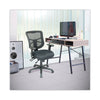 Alera® Elusion™ Series Mesh Mid-Back Multifunction Chair, Supports Up to 275 lb, 17.7" to 21.4" Seat Height, Black Chairs/Stools-Office Chairs - Office Ready