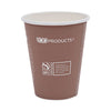 Eco-Products® World Art™ Hot Cups, 8 oz, Plum, 50/Pack Cups-Hot Drink, Paper - Office Ready