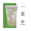 Eco-Products® World Art™ Hot Cups, 16 oz, 50/Pack, 20 Packs/Carton Hot Drink Cups, Paper - Office Ready