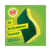 Scotch-Brite® Heavy-Duty Scrub Sponge, 4.5 x 2.7, 0.6" Thick, Yellow/Green, 6/Pack Sponges-Scrub Sponge - Office Ready