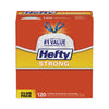 Hefty® Strong Tall Kitchen Drawstring Bags, 13 gal, 0.9 mil, 23.75" x 27", White, 90/Box, 3 Boxes/Carton Bags-Tall Kitchen, Lawn & Leaf Bags - Office Ready