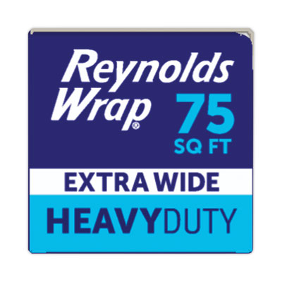 Boardwalk Extra Heavy-Duty Aluminum Foil Roll, Silver