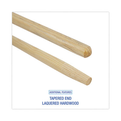 Boardwalk Tapered End Lacquered Hardwood Broom Handle