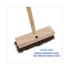 Boardwalk® Deck Brush Head, 2" Brown Palmyra Bristles, 10" Brush Broom Heads-Deck Brush - Office Ready