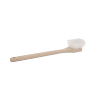 Boardwalk® Utility Brush, Cream Nylon Bristles, 5.5