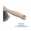 Boardwalk® Counter Brush, Black Polypropylene, 4.5" Brush, 3.5" Tan Plastic Handle Cleaning Brushes-Counter - Office Ready