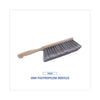 Boardwalk® Counter Brush, Gray Flagged Polypropylene Bristles, 4.5" Brush, 3.5" Tan Plastic Handle Cleaning Brushes-Counter - Office Ready