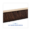 Boardwalk® Floor Brush Head, 3.25" Natural Palmyra Fiber Bristles, 18" Brush Broom Heads-Push Broom - Office Ready