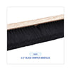 Boardwalk® Floor Brush Head, 2.5" Black Tampico Fiber Bristles, 36" Brush Broom Heads-Push Broom - Office Ready