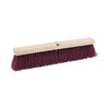 Boardwalk® Floor Brush Head, 3" Maroon Heavy-Duty Polypropylene Bristles, 18" Brush Push Broom Heads - Office Ready