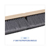 Boardwalk® Floor Brush Head, 3" Gray Flagged Polypropylene Bristles, 18" Brush Broom Heads-Push Broom - Office Ready