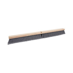 Boardwalk® Floor Brush Head, 3" Gray Flagged Polypropylene Bristles, 36" Brush