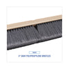 Boardwalk® Floor Brush Head, 3" Gray Flagged Polypropylene Bristles, 36" Brush Broom Heads-Push Broom - Office Ready