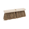 Boardwalk® Street Broom Head, 6.25" Brown Palmyra Fiber Bristles, 16" Brush Push Broom Heads - Office Ready
