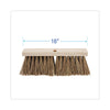 Boardwalk® Street Broom Head, 6.25" Brown Palmyra Fiber Bristles, 16" Brush Push Broom Heads - Office Ready