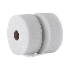 Boardwalk® TrapEze® Disposable Dusting Sheets, 5" x 125 ft, White, 250 Sheets/Roll, 2 Rolls/Carton