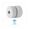 Boardwalk® TrapEze® Disposable Dusting Sheets, 5" x 125 ft, White, 250 Sheets/Roll, 2 Rolls/Carton Dust Cloths - Office Ready